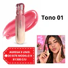 Gloss Labial Hidratante Olibolla Efecto Brillante - Tono 01 