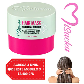 Mascarilla Capilar Misucka de Acido Hialuronico 200 Ml