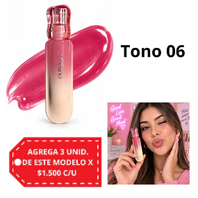 Gloss Labial Hidratante Olibolla Efecto Brillante - Tono 06 