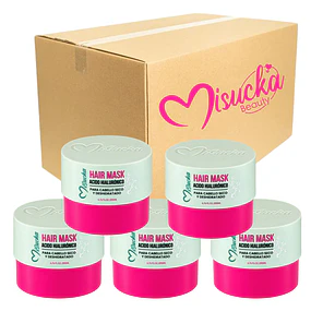 Caja de 12 Mascarillas Capilares Misucka 200 Ml c/u - Ácido Hialuronico 