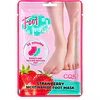 Mascarilla para Pies CQK con Niacinamida 40 g - Frutilla 