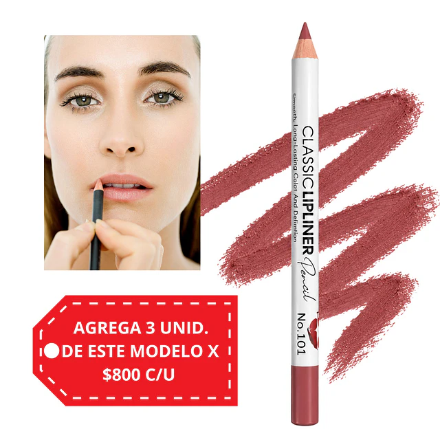 Delineador de Labios Classic Lipliner Pencil - Tono 101 