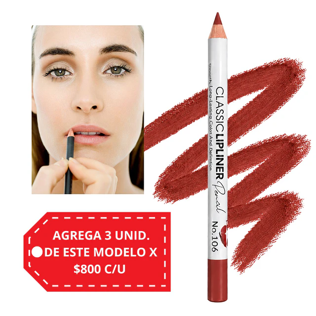 Delineador de Labios Classic Lipliner Pencil - Tono 106
