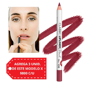 Delineador de Labios Classic Lipliner Pencil - Tono 108