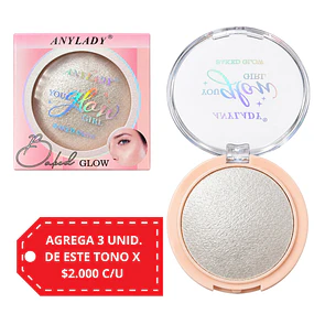 Iluminador Facial Anylady Baked Glow 2612 - Tono 01 