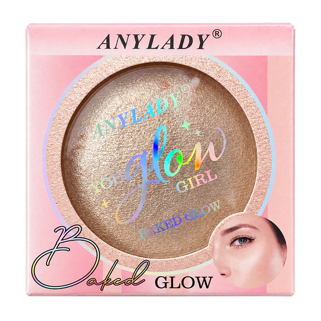 Iluminador Facial Anylady Baked Glow 2612 - Tono 03