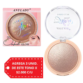Iluminador Facial Anylady Baked Glow 2612 - Tono 04