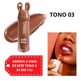 Tinta Labial Olibolla Jelly Tint - 3463 - Tono 03