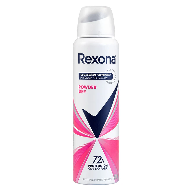 Desodorante Antitranspirante Rexona Powder Dry 72H - 150 ml 