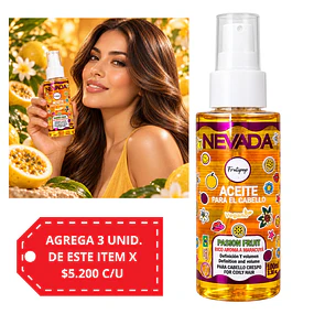 Aceite Capilar Nevada Frutipop - Maracuyá 100 ml 