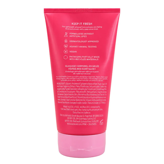 Gel Corporal con Brillos PINK Shimmer Me! Juicy Watermelon - 177 ml