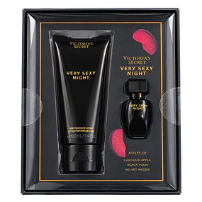 Set Victoria's Secret Very Sexy Night - Perfume + Loción 