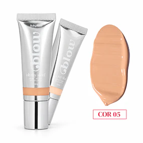 Base Líquida Ruby Rose Glow M303 Alta Cobertura - Tono 05