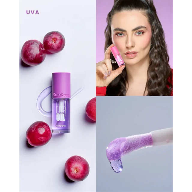 Aceite Labial Ruby Rose Lip Oil 8221 - UVA
