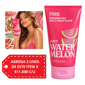 Gel Corporal con Brillos PINK Shimmer Me! Juicy Watermelon - 177 ml