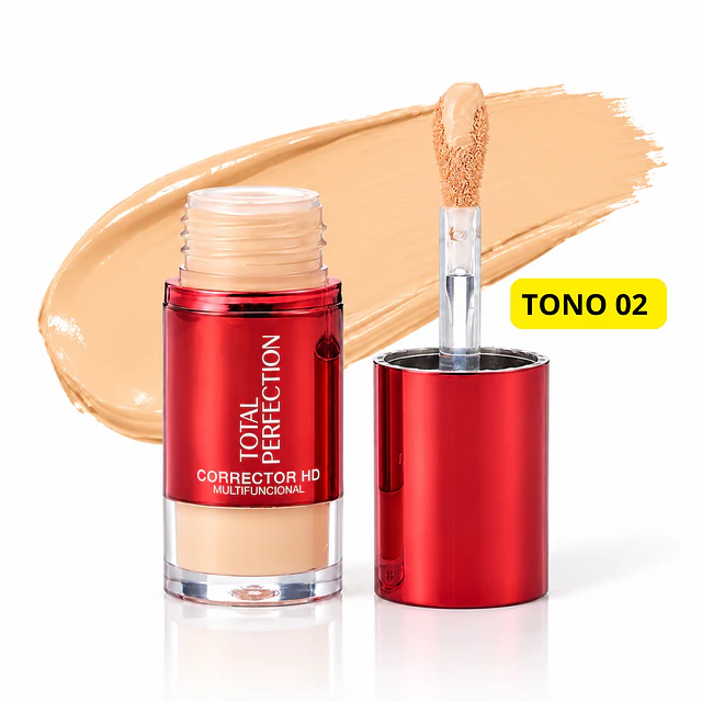 Corrector HD Ruby Rose Total Perfection 2200 - Tono 02