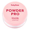 Polvo Suelto Ruby Rose Powder Pro PO01 - Traslúcido Mate 