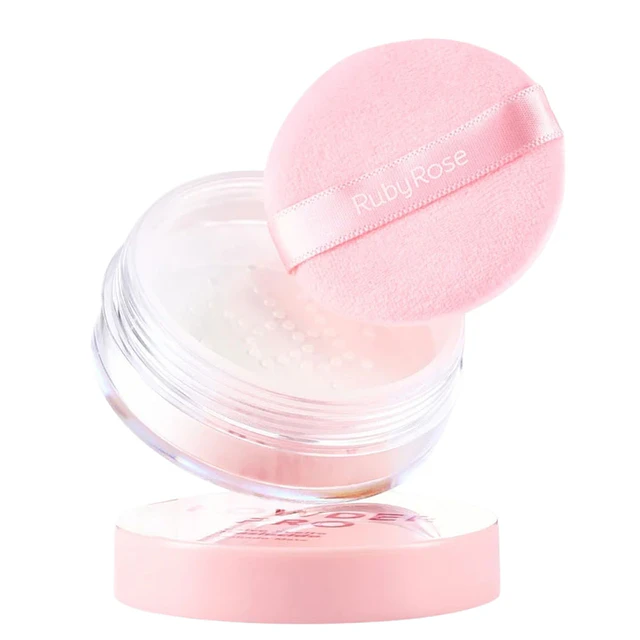 Polvo Suelto Ruby Rose Powder Pro PO01 - Traslúcido Mate 