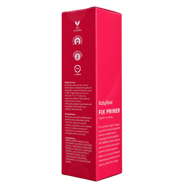 Fijador de Maquillaje Ruby Rose Fix Primer F700 - 100 ml 