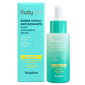 Serum Facial Antioxidante Ruby Rose Ruby Skin Colágeno 0206