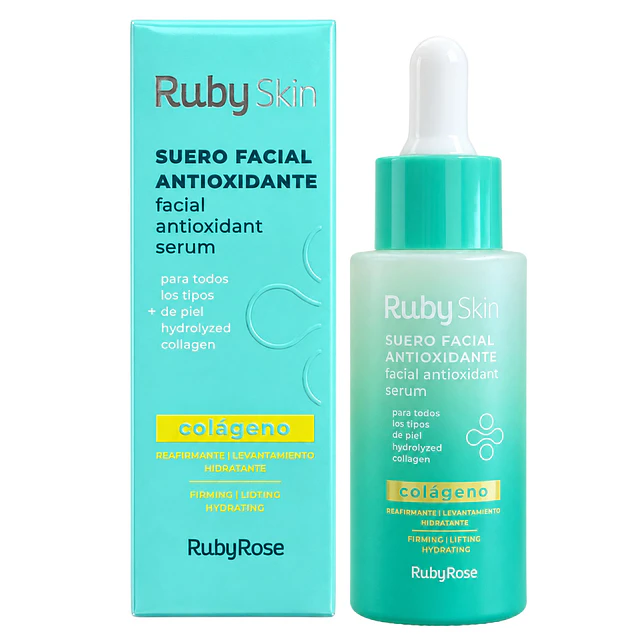 Serum Facial Antioxidante Ruby Rose Ruby Skin Colágeno 0206