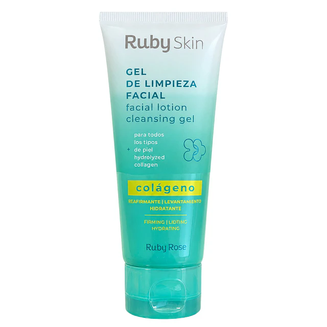 Gel de Limpieza Facial Ruby Rose Ruby Skin Colágeno 0200