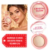 Iluminador Ruby Rose Crystal Glow Baked Acabado Luminoso - Cherry red 5000
