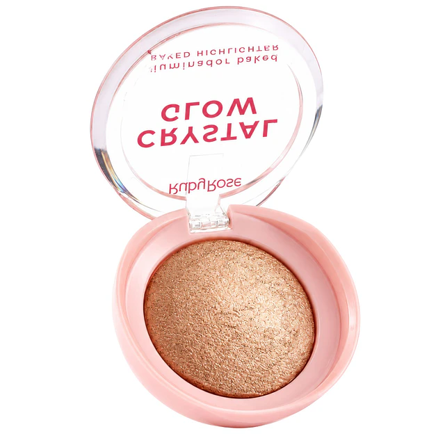 Iluminador Ruby Rose Crystal Glow Baked Acabado Luminoso - Opal shine 4000
