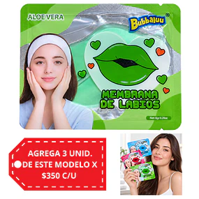 Membrana de Labios Bubbaluu - Aloe Vera 