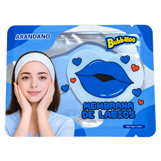 Membrana de Labios Bubbaluu - Arandano 