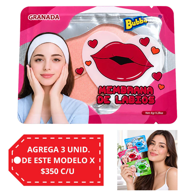 Membrana de Labios Bubbaluu - Granada