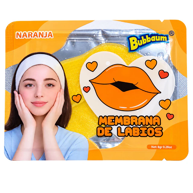 Membrana de Labios Bubbaluu - Naranja