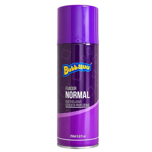 Fijador Capilar Bubbaluu Fijacion Normal 250 ml - FT2743