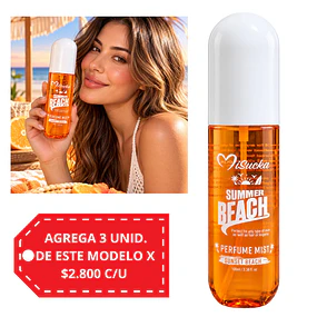 Body Mist Para Cuerpo y Cabello Sunset Beach Summer Beach Misucka - 100 ML