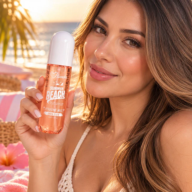 Body Mist Para Cuerpo y Cabello  Summer Beach Misucka - 100 ML - DAWN  GLOW