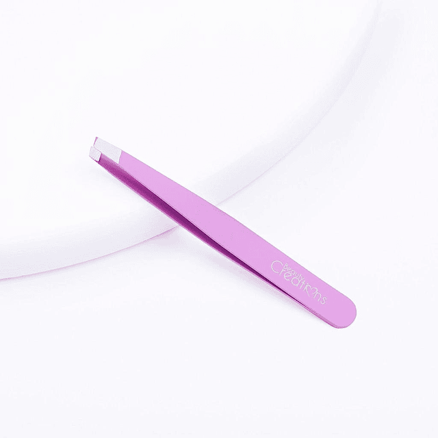 Pinzas para Ceja BEAUTYCREATIONS Tweezer PURPURA.