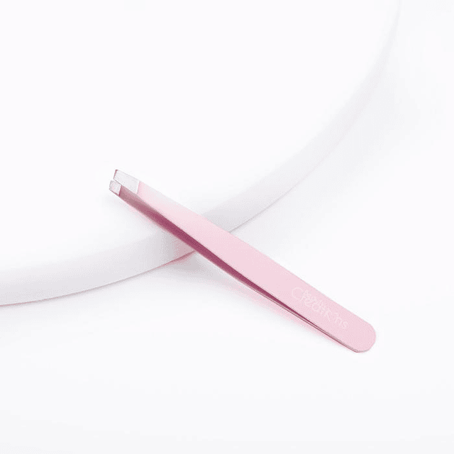 Pinzas para Ceja BEAUTYCREATIONS Tweezer Light Pink.