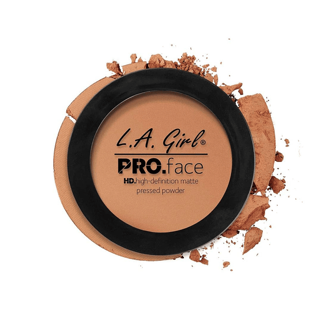 Polvo compacto facial L.A. Girl - GPP612 Warm Caramel