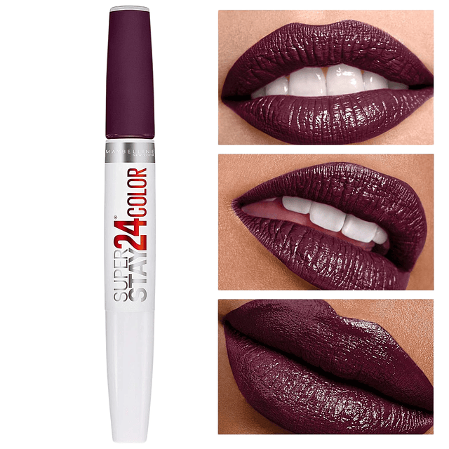 Labial SuperStay 24 Hrs Maybelline - 270 Extreme Aubergine