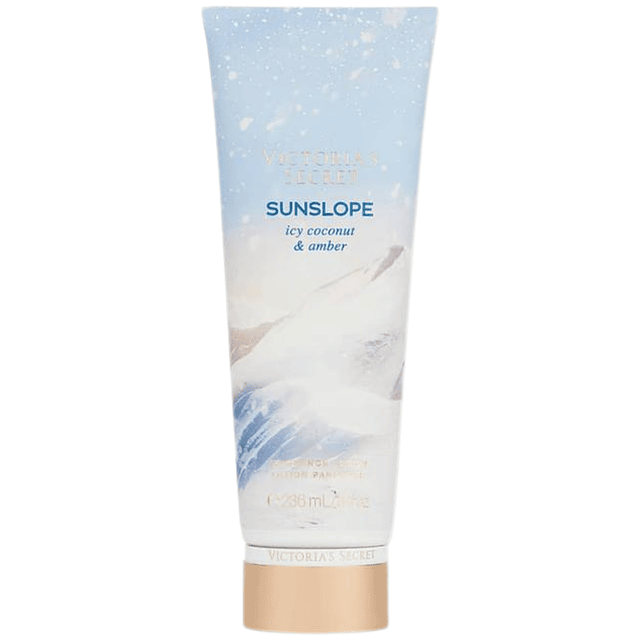 Loción Corporal Sunslope Icy Coconut y Amber Victoria Secret - 236 ml