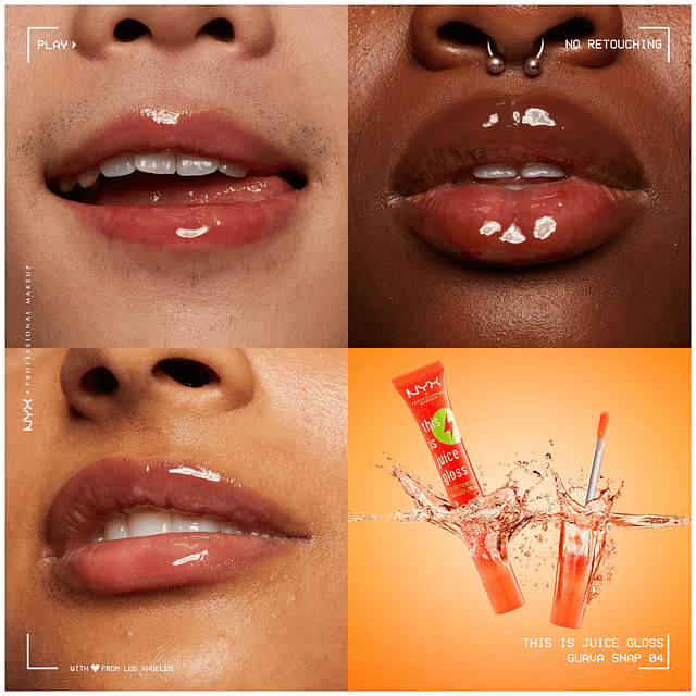 Brillo de Labios Lip Gloss this is Juice NYX - 02 Watermelon 