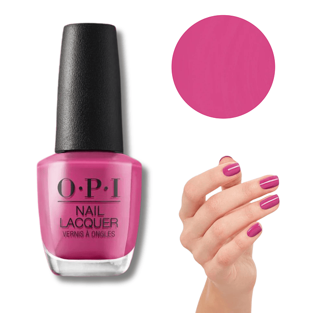 Esmalte de Uñas OPI - Nail Lacquer - No Turning Back From Pink Street