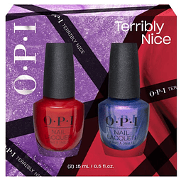 Pack de Esmalte de Uñas Tradicional Terribly Nice O.P.I