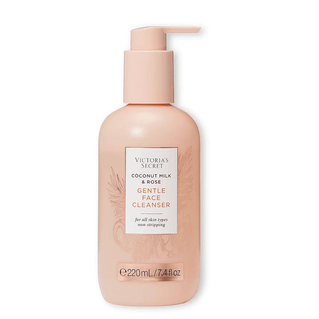 Limpiador Facial para pieles Sensibles Coconut Milk & Rose Victorias Secret - 220 Ml