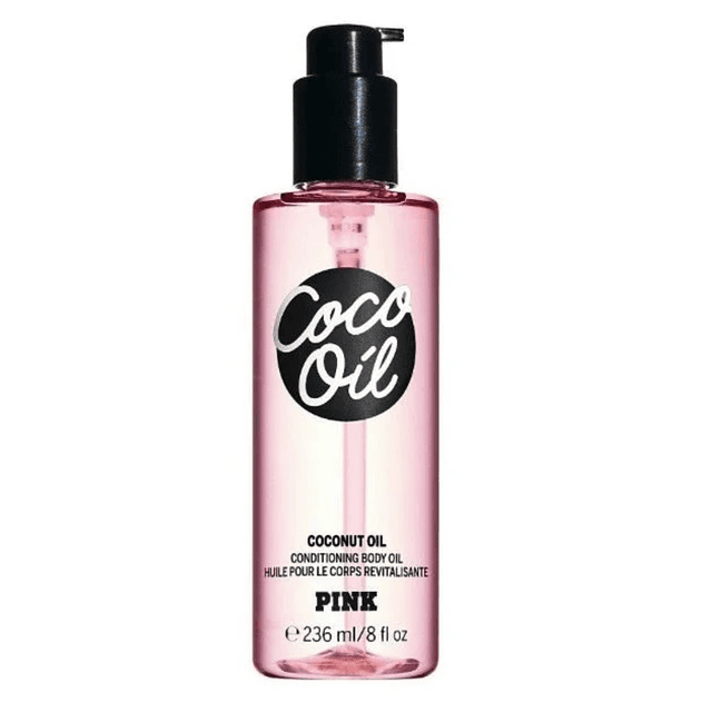 Aceite Corporal Body Oil Coco Oil PINK Victorias Secret - 236 ML Nee