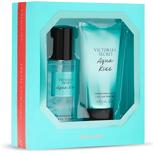 Set de Regalo Victorias Secret Agua Kiss - 75 ML 