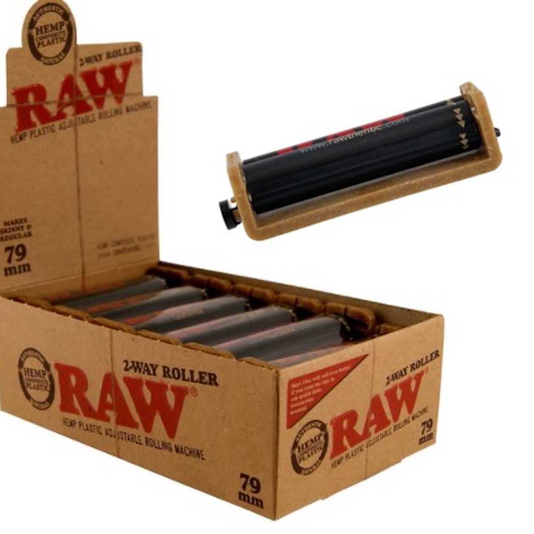 Maquina enroladora raw negra 1 1/4 1