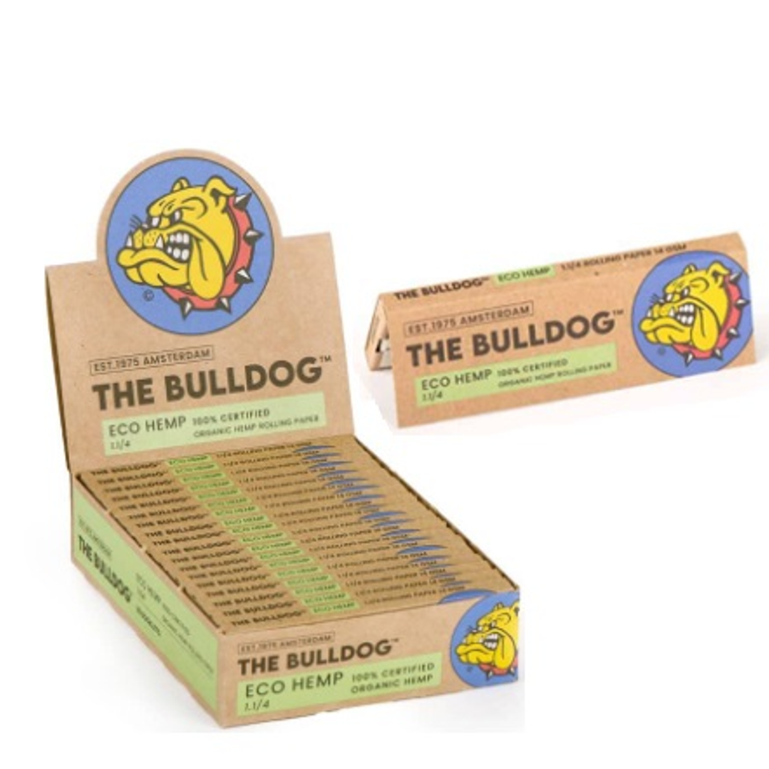 Papelillo bulldog amsterdam 1 1/4 cañamo organico 1