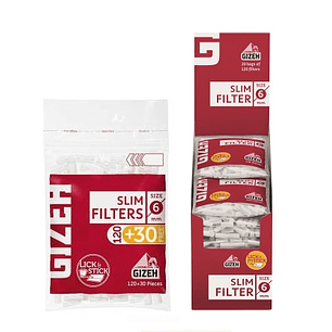 filtro tabaco gizeh slim
