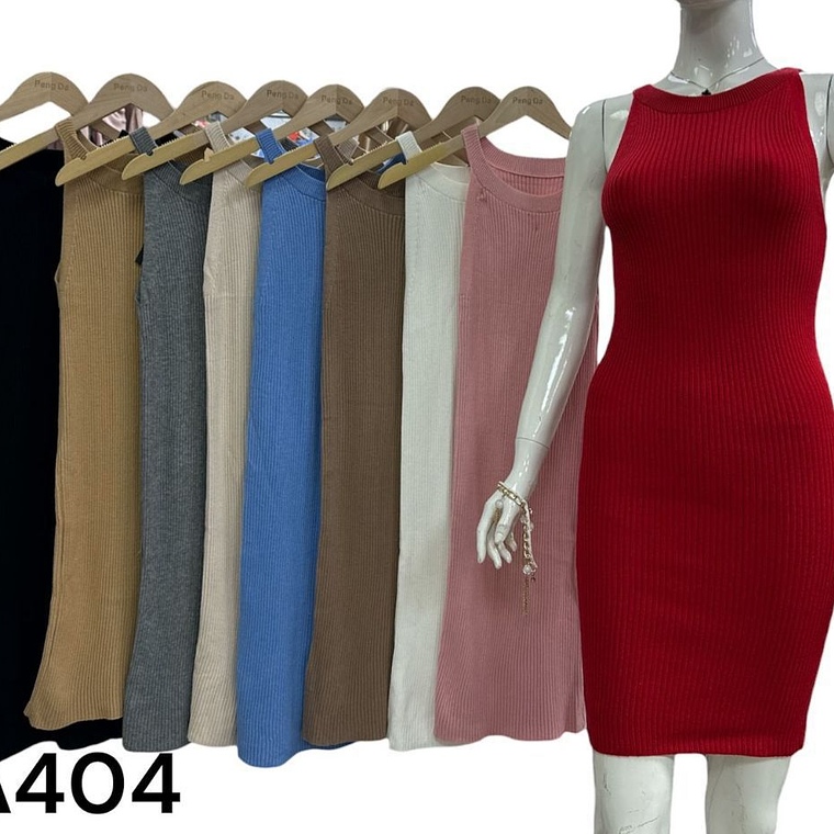 Vestido lanilla A404 3